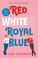 Book cover for Red, White, and Royal Blue by Casey McQuiston